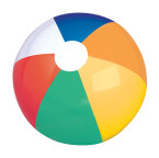 Beach Ball Vector | Free Download Clip Art | Free Clip Art | on ...