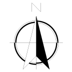 North Arrows in Symbols AutoCAD blocks and drawings